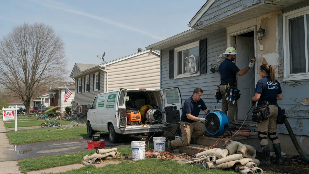 Flood Cleanup in Hopedale, OH near me
