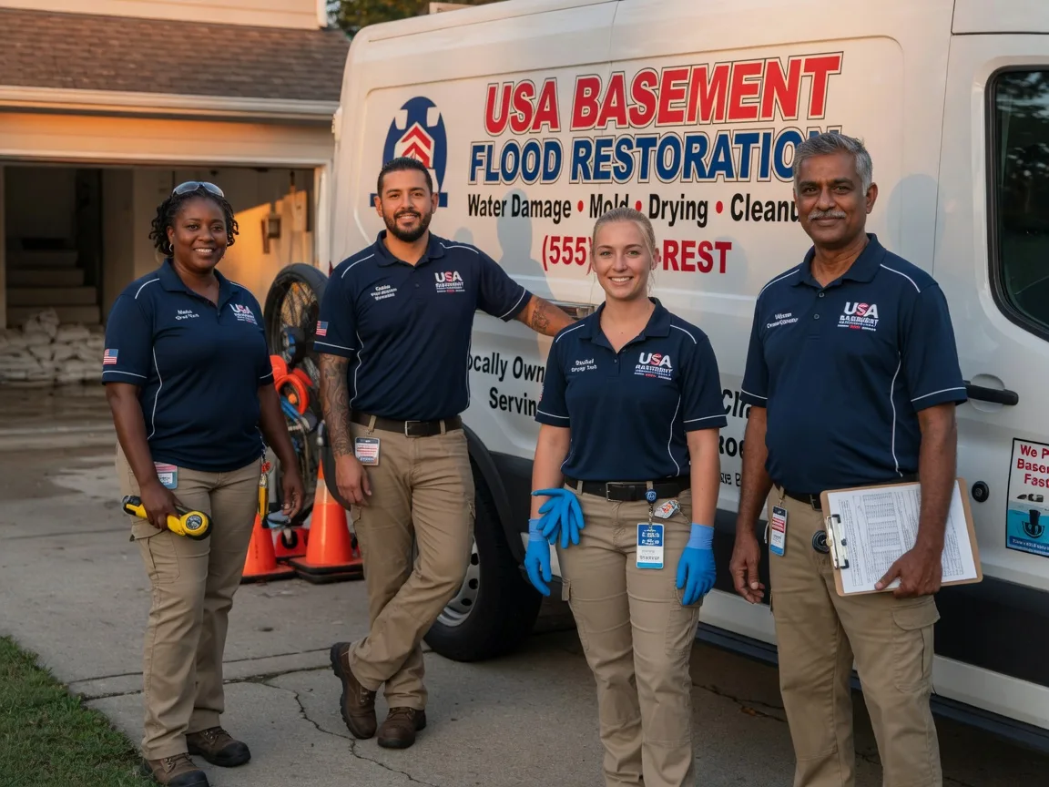 Basement Flood Cleanup company in Hopedale, OH