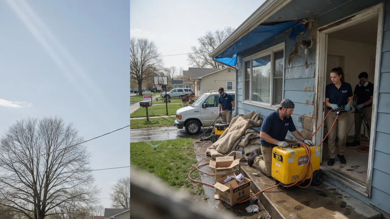 Basement Flood Cleanup in Hopedale, OH near me